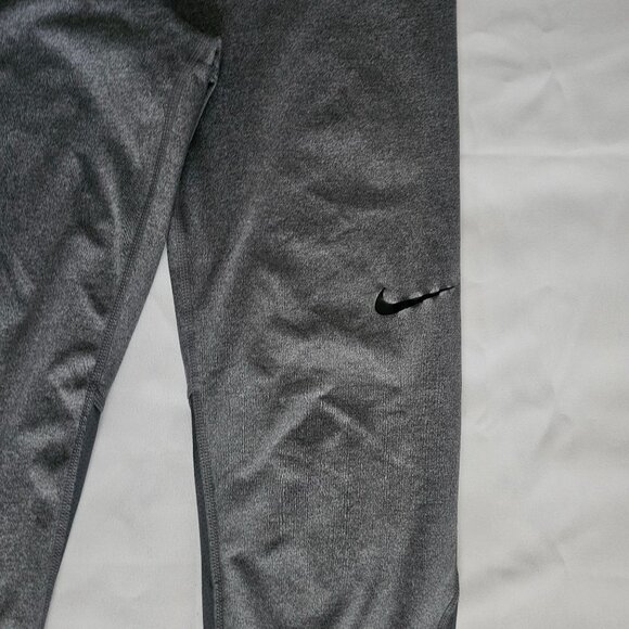 NIKE Pro Women's Dri-Fit Gray Training Capri Compression Yoga Pants Size Medium - Picture 7 of 13